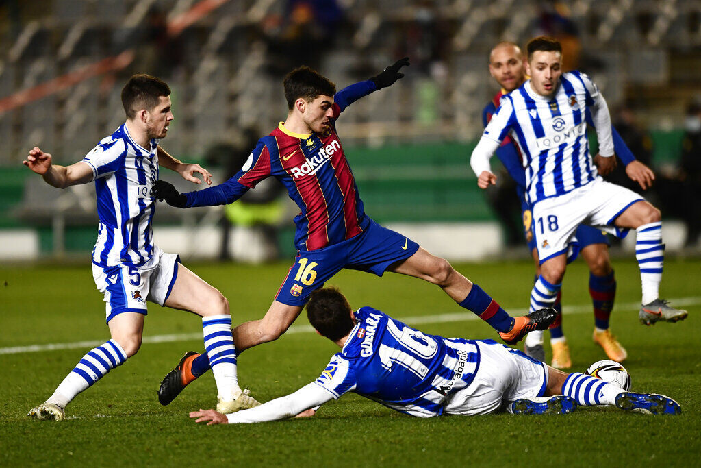 APTOPIX Spain Soccer Super Cup